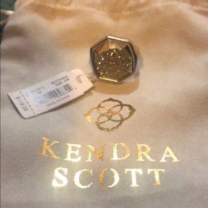 Kendra Scott Davis Cocktail Ring in Platinum Drusy